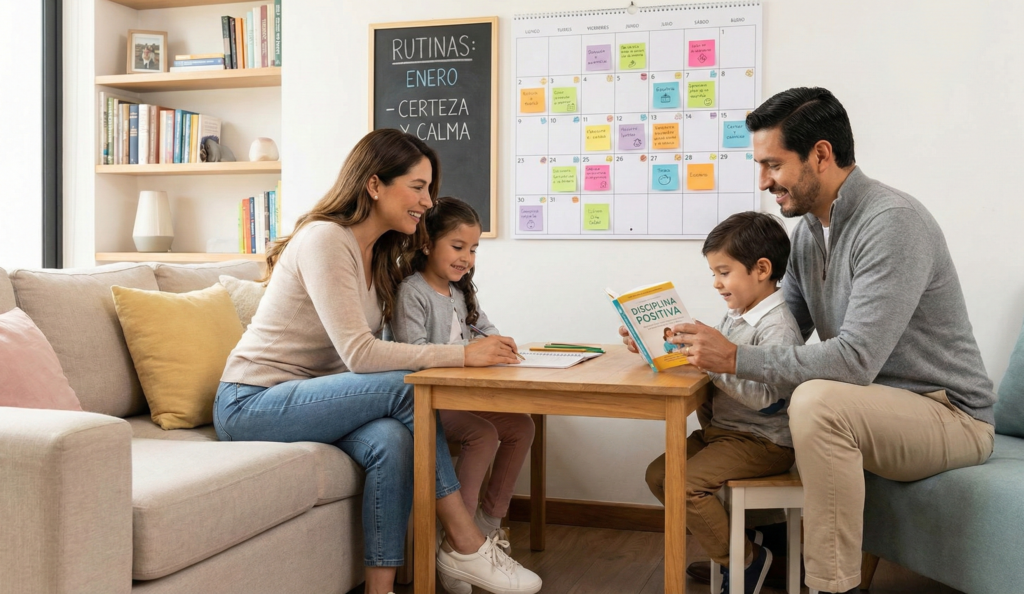 Comenzar el año con intención: cómo acompañar a tus hijos a crear hábitos positivos desde casa